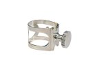 SELG-SSV Stewart Ellis  ligature for soprano saxophone, metal, for metal mouthpiece, silverplated