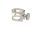 SELG-SSV Stewart Ellis  ligature for soprano saxophone, metal, for metal mouthpiece, silverplated