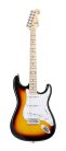 SEM1/3TS SX Modern Series ST style electric guitar with gigbag, 3 tone sunburst