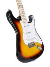 SEM1/3TS SX Modern Series ST style electric guitar with gigbag, 3 tone sunburst