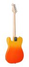 SEM2/BF SX Modern Series TE style electric guitar with gigbag, burning fire