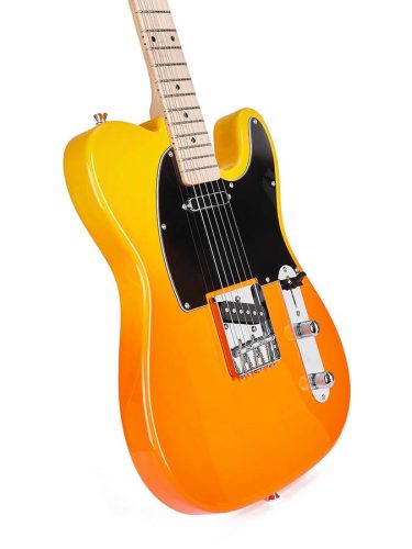 SEM2/BF SX Modern Series TE style electric guitar with gigbag, burning fire