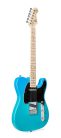 SEM2/BG SX Modern Series TE style electric guitar with gigbag, blue glow