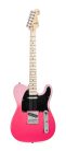 SEM2/PT SX Modern Series TE style electric guitar with gigbag, pink twilight