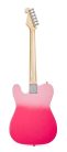 SEM2/PT SX Modern Series TE style electric guitar with gigbag, pink twilight