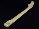 SEO Allparts  neck for Stratocaster®, ebony fretboard, 12" radius, 22 jumbo frets, sanded/unfinished