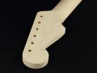 SEO Allparts  neck for Stratocaster®, ebony fretboard, 12" radius, 22 jumbo frets, sanded/unfinished