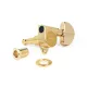 SG-301-20-G Gotoh  machine heads for guitar, 3xL+3xR, ratio 1:18, gold button, gold