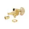 SG-301-20-G Gotoh  machine heads for guitar, 3xL+3xR, ratio 1:18, gold button, gold