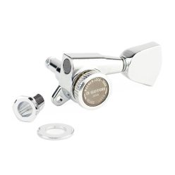   SG38104MGTC Gotoh  machine heads for guitar, 3xL+3xR, ratio 1:16, magnum lock traditional, keystone button, chrome
