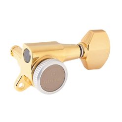   SG38107MT6LG Gotoh  machine heads for guitar, 6L, ratio 1:16, magnum lock traditional, mini 07-style button, gold