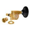 SGL-510 Z-G Gotoh  machine heads for guitar, 3x left+3x right, ratio 1:21, black button, gold