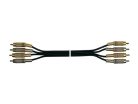 SGP-260-5 Proel  audio cable, black, 5 meter sgp serie, 4 x mrca30-4 x mrca30