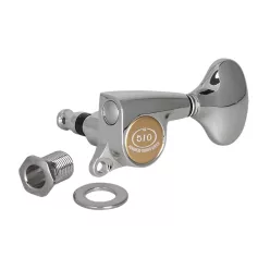   SGS-510-C Gotoh  machine heads for guitar, 3xL+3xR, ratio 1:15, height adjustable post, magnum lock, chrome button