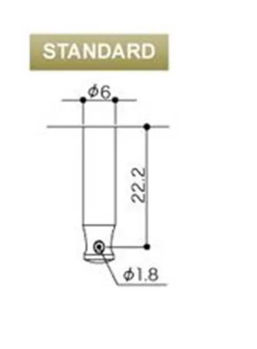 SGS-510-C Gotoh  machine heads for guitar, 3xL+3xR, ratio 1:15, height adjustable post, magnum lock, chrome button