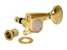 SGS-510 Z-G Gotoh  machine heads for guitar, 3xL+3xR, ratio 1:18, gold button, gold