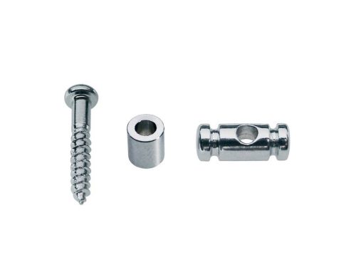 SH-10-N Boston  string retainer, cilinder model, height 9.0mm, with spacer and screw, nickel