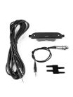 SH-141 Shadow  active soundhole pickup, single coil with 4 meter cable, 2x3v battery