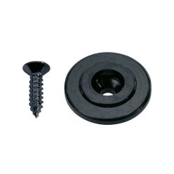   SH-15-B Boston  string retainer for bass guitar, button model, with screw, 19mm, height 7mm, black