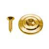 SH-15-G Boston  string retainer for bass guitar, button model, with screw, 19mm, height 7mm, gold