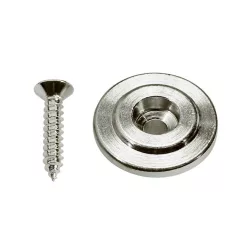   SH-15-N Boston  string retainer for bass guitar, button model, with screw, 19mm, height 7mm, nickel