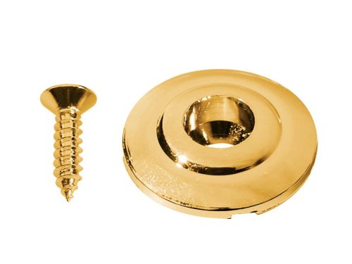 SH-16-G Boston  string retainer for bass guitar, button model, with screw, 19mm, height 7mm, gold