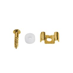   SH-2-G Boston  string retainer, Stallion, with nylon spacer and screw, gold