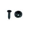 SH-3-B Boston  string retainer, button model, with screw, diameter 10mm, height 5mm, black