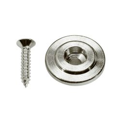   SH-6-N Boston  string retainer for bass guitar, button model, with screw, 19mm, height 6,5mm, nickel
