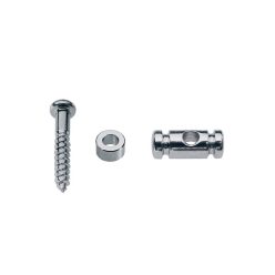   SH-8-N Boston  string retainer, cilinder model, height 6.5mm, with spacer and screw, nickel