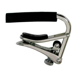   SHC-C1 Shubb Standard Series capo for steel string guitar, polished nickel