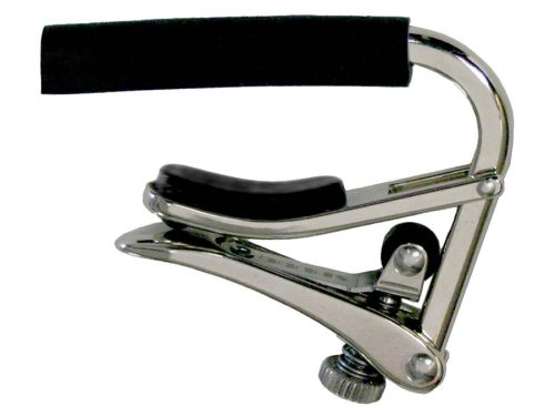 SHC-C1 Shubb Standard Series capo for steel string guitar, polished nickel