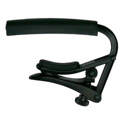   SHC-C3K Shubb Standard Series capo for 12-string guitar, black chrome