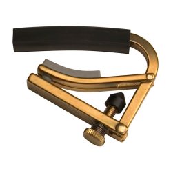   SHC-C4B Shubb Original Series capo for 7.5" radius fretboard, brass