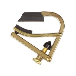   SHC-C7B Shubb Original Series partial capo, brass (covers 3 strings: 5-4-3)