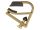 SHC-C7B Shubb Original Series partial capo, brass (covers 3 strings: 5-4-3)