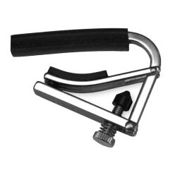   SHC-L1 Shubb Lite Series capo for steel string guitar, silver