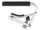 SHC-L2 Shubb Lite Series capo for nylon string guitar, silver