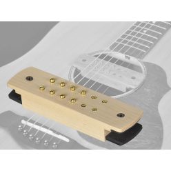   SHP-210-EPJ Boston  soundhole pickup, humbucker with adjustable poles and endpin jack, with solid maple cover