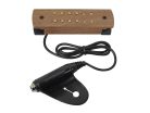 SHP-230 Boston  soundhole pickup, humbucker with adjustable poles, 60cm cable + jack socket, with solid walnut cove