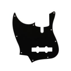   SISP-PG007 Sire Basses Genuine Spare Part pickguard for V-series 4-string left handed BLACK