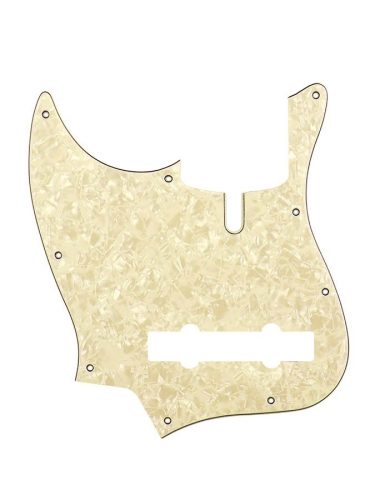 SISP-PG012 Sire Basses Genuine Spare Part pickguard for V-series 5-string left handed PEARL WHITE