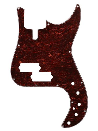 SISP-PG016 Sire Basses Genuine Spare Part pickguard for P-series 4-string TORTOISE