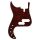 SISP-PG025 Sire Basses Genuine Spare Part pickguard for P-series 5-string left handed TORTOISE