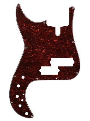 SISP-PG025 Sire Basses Genuine Spare Part pickguard for P-series 5-string left handed TORTOISE