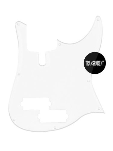 SISP-PG027 Sire Basses Genuine Spare Part pickguard for P-10 4-string TRANSPARENT