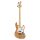 SJB/ALD/NA SX  J-style electric bass guitar, American alder, natural