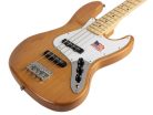 SJB/ALD/NA SX  J-style electric bass guitar, American alder, natural