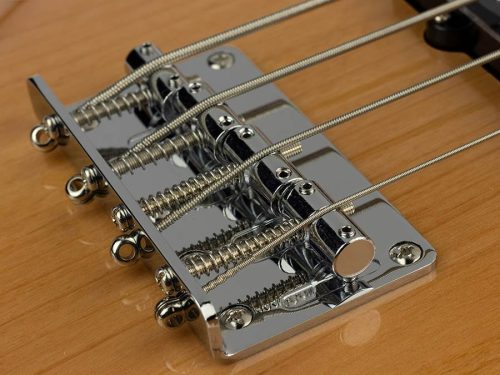 SJB/ALD/NA SX  J-style electric bass guitar, American alder, natural