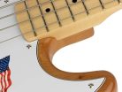 SJB/ALD/NA SX  J-style electric bass guitar, American alder, natural